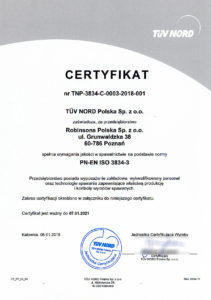 Ceryfikat PN-EN-ISO-3834